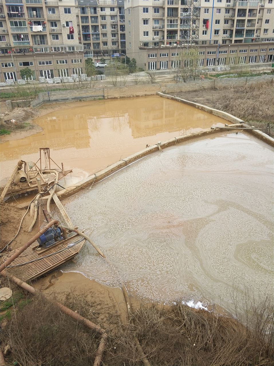 古浪沉淀池淤泥清理-厂区废水池淤泥清淤